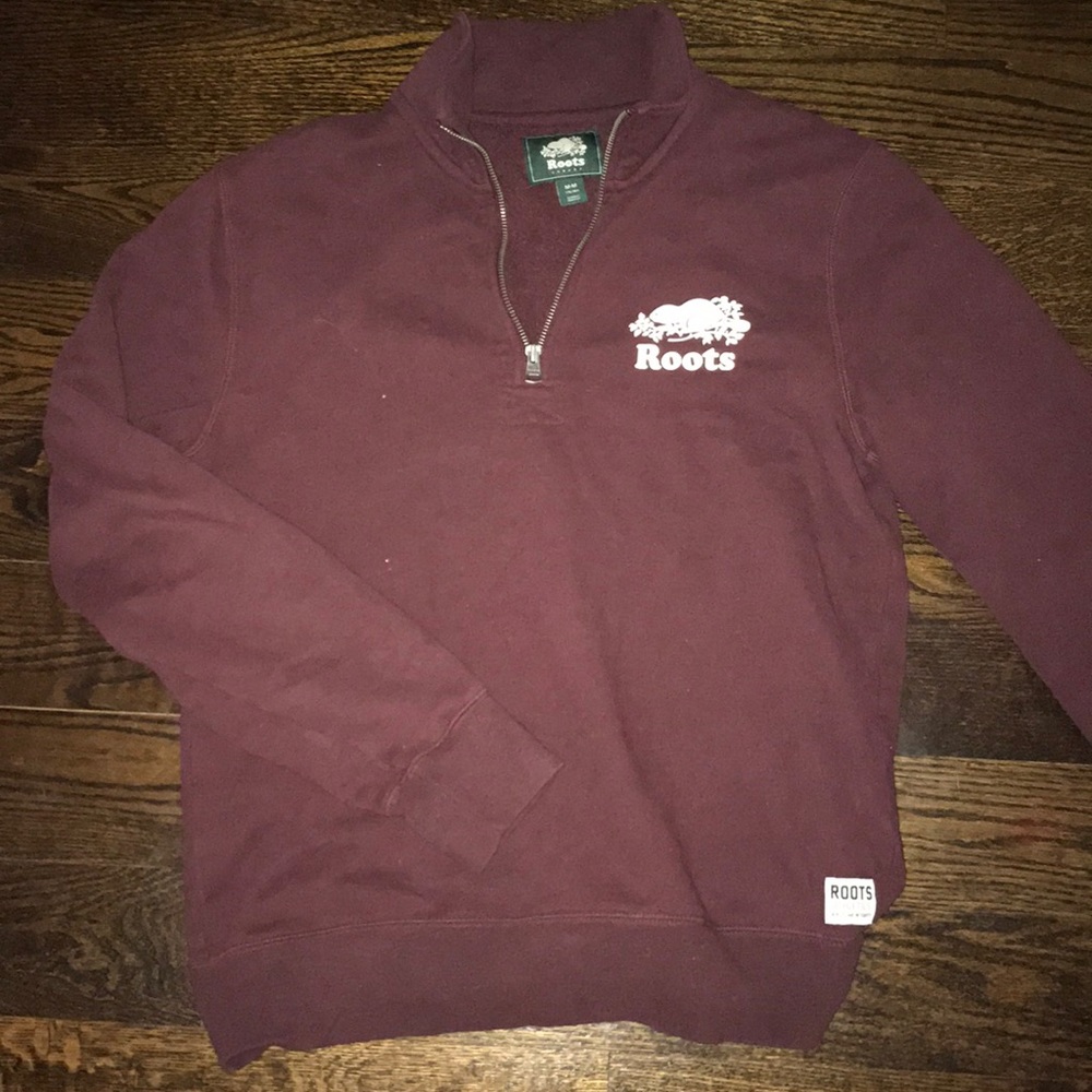 Roots Burgundy Sweatshirt